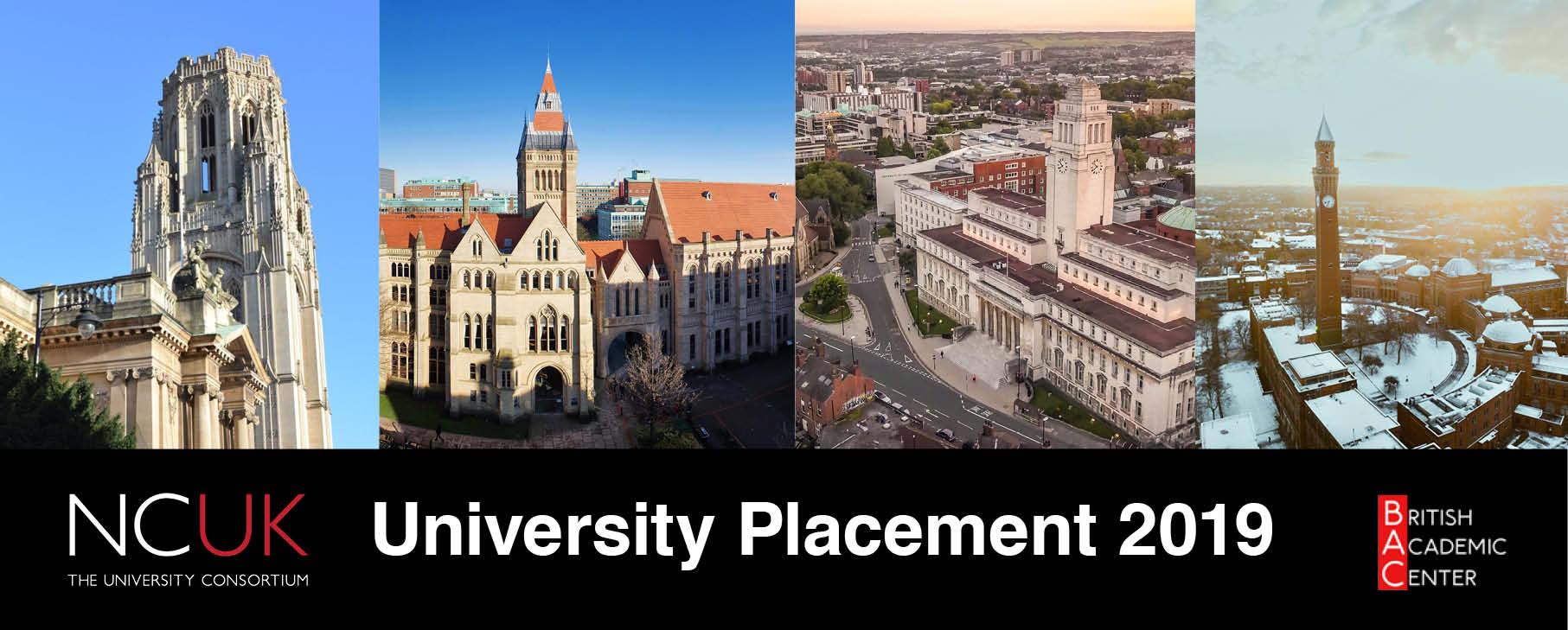 University Placement 2019