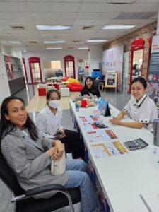 บรรยายกาศงานเรียนต่อต่างประเทศ เดือนพฤษจิกายน 2023