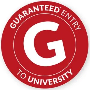 Guaranteed entry to university